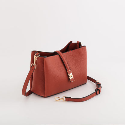 Women's Shoulder Bag - Namur Rust