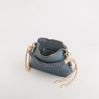 Mini Sacca Donna - Ciclamino Blu Gazza