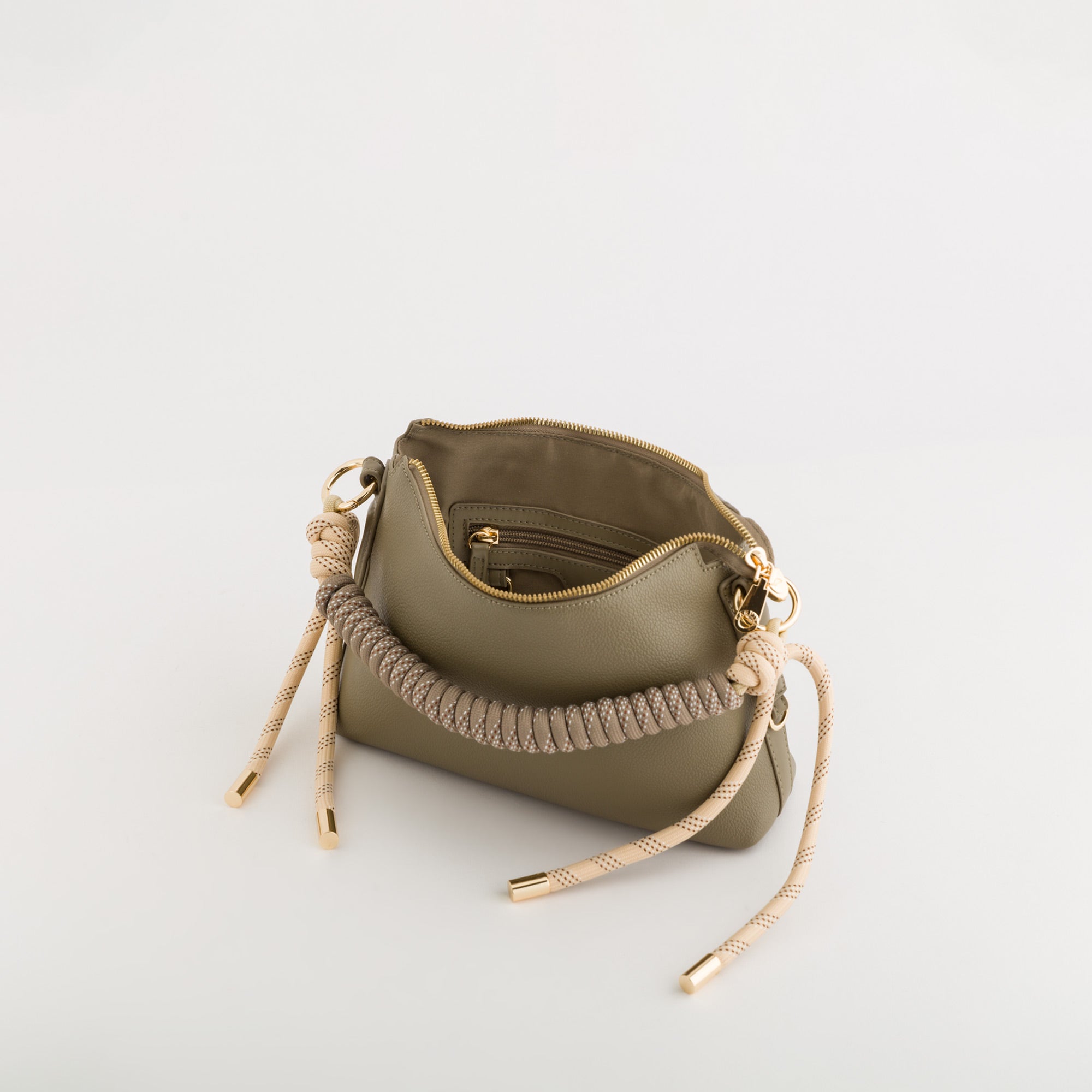 Mini Sacca Donna - Ciclamino Verde Lichene