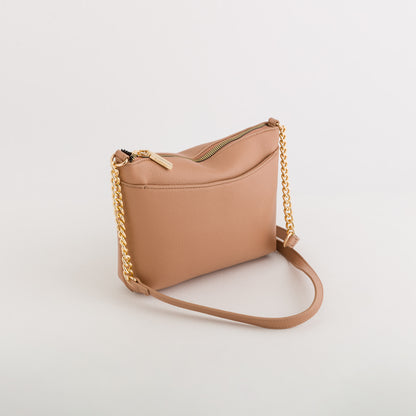 Bolso de hombro para mujer - Snowdrop v3 Avellana