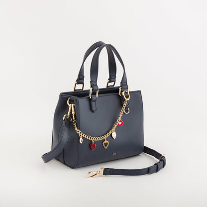 Women's Handbag - Purple v3 Navy blue
