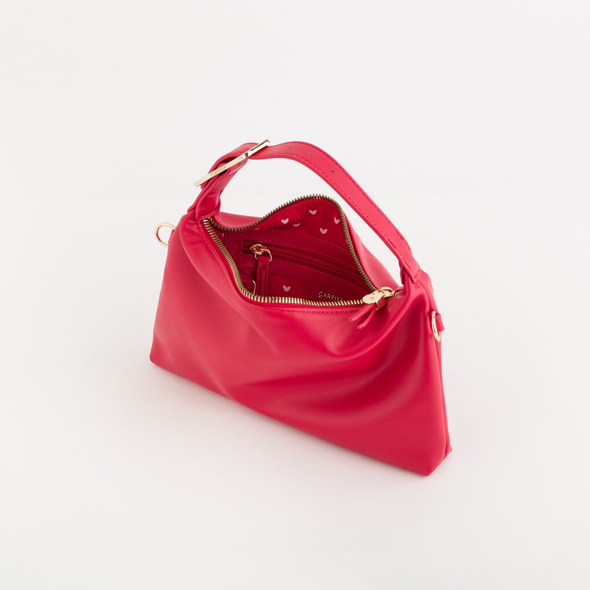 Bolso de hombro para mujer - Dafne Rojo carmín