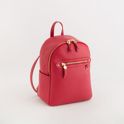 Damenrucksack - Pink v2 Rot Lippenstift