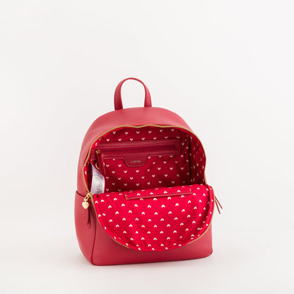Damenrucksack - Pink v2 Rot Lippenstift