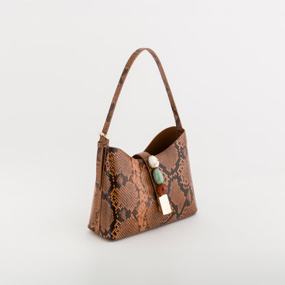 Women's Mini Bag - Bella v2 Hazelnut/Multicolor