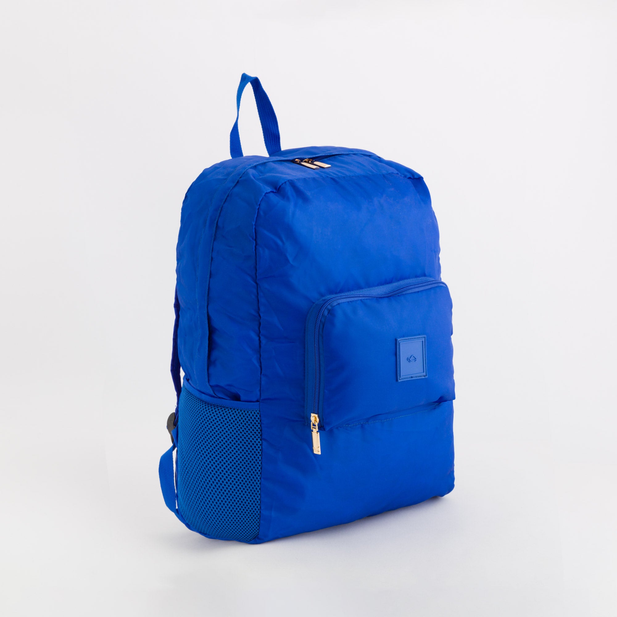 Zaino Richiudibile Donna - Gaia foldable bag Blu Elettrico