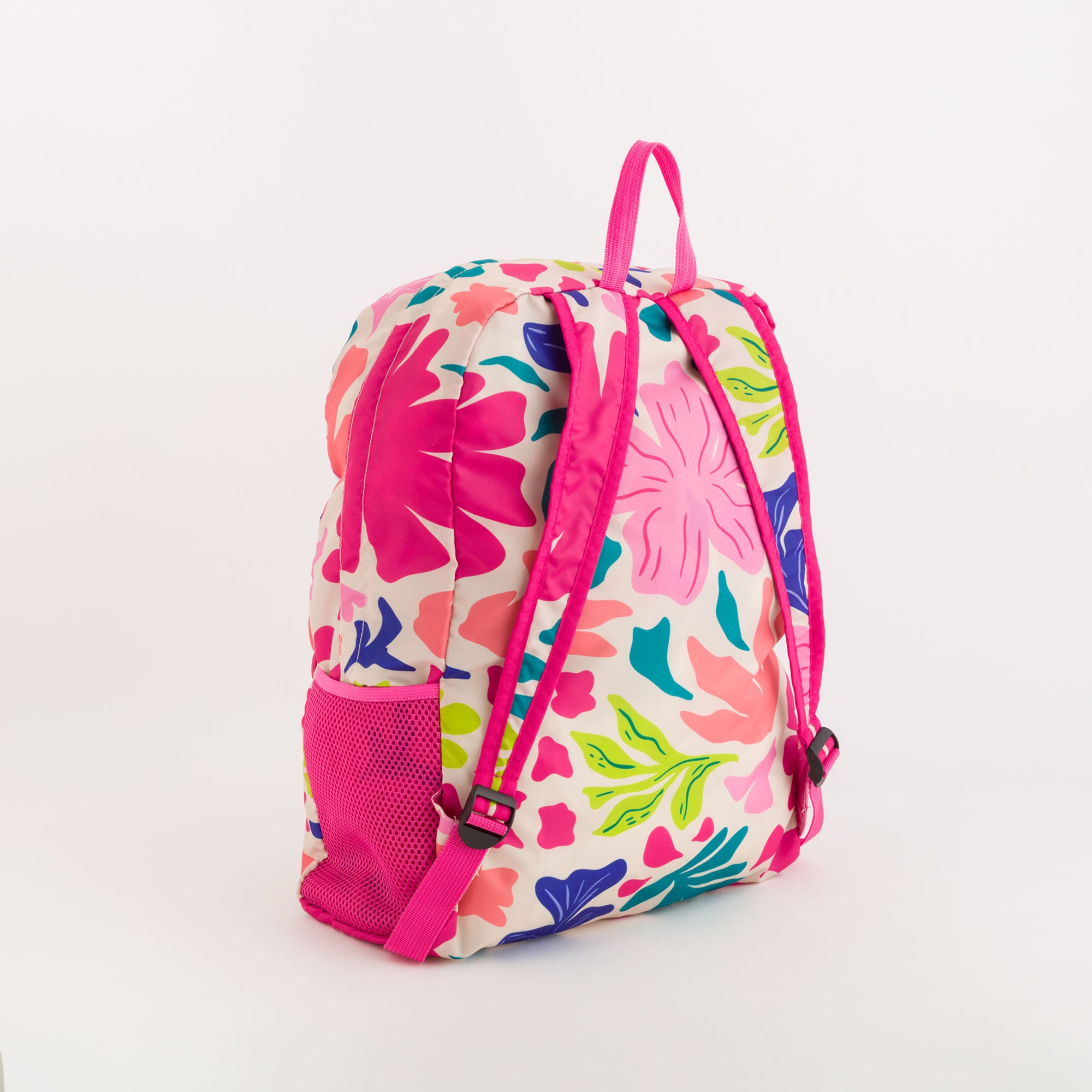 Zaino Richiudibile Donna - Gaia foldable bag Rosa/Multicolore