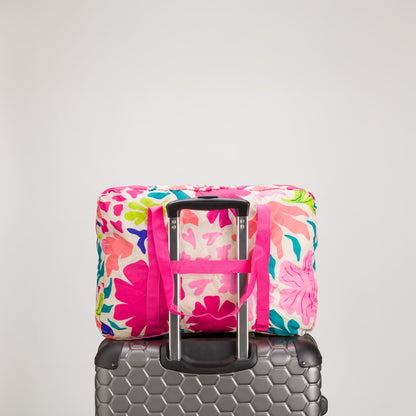 Borsone Richiudibile Donna - Gaia foldable bag Rosa/Multicolore
