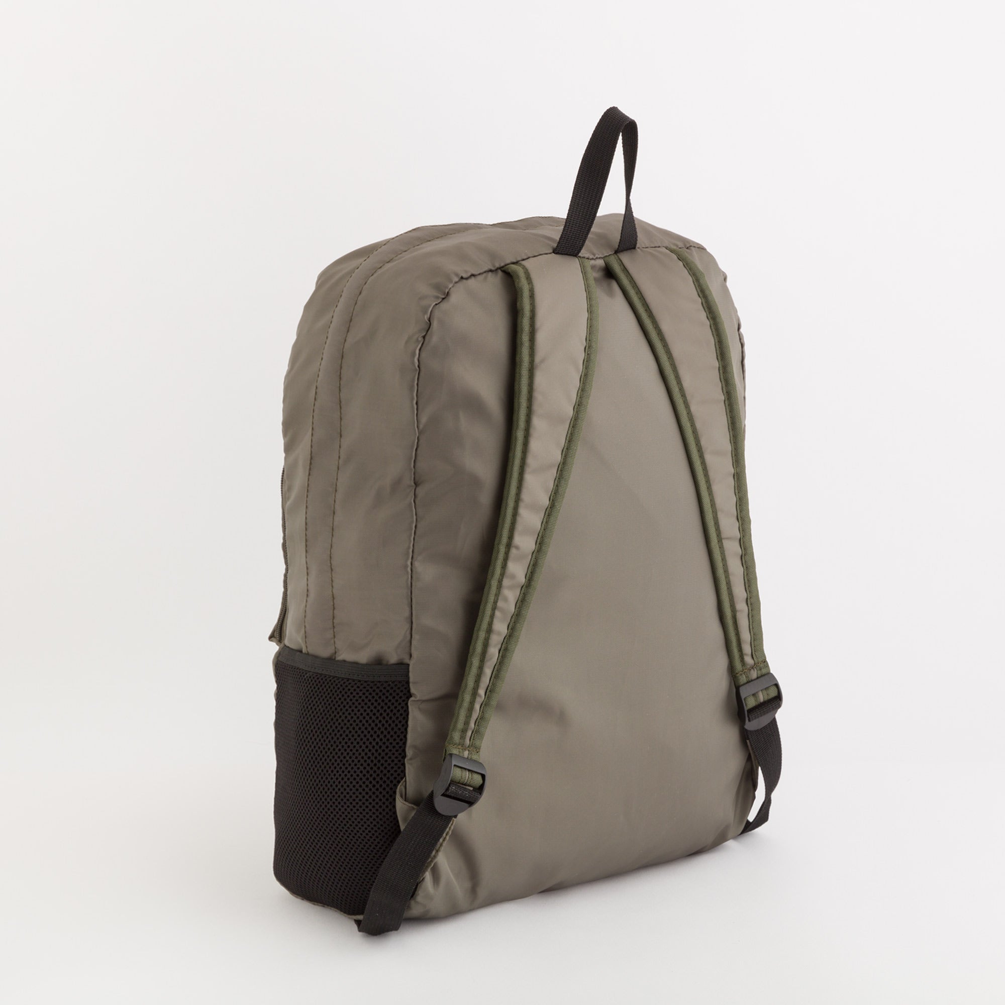 Women's Foldable Backpack - Gaia foldable bag Olive