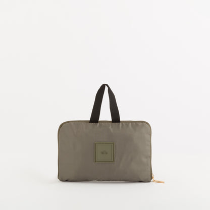 Women's Foldable Backpack - Gaia foldable bag Olive