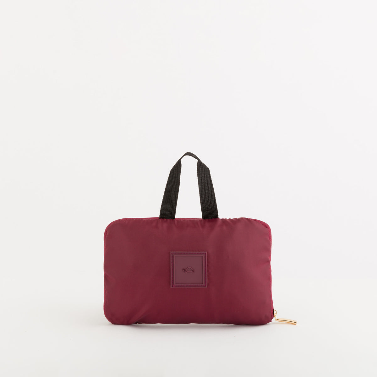 Women's Foldable Backpack - Gaia foldable bag Wine