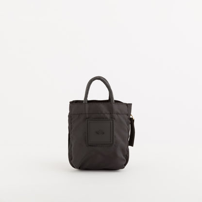 Shopping pieghevole - Gaia foldable bag fa Nero