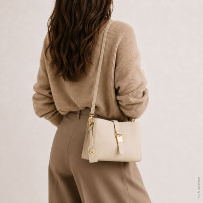 Schultertasche für Damen - Isabel Creme