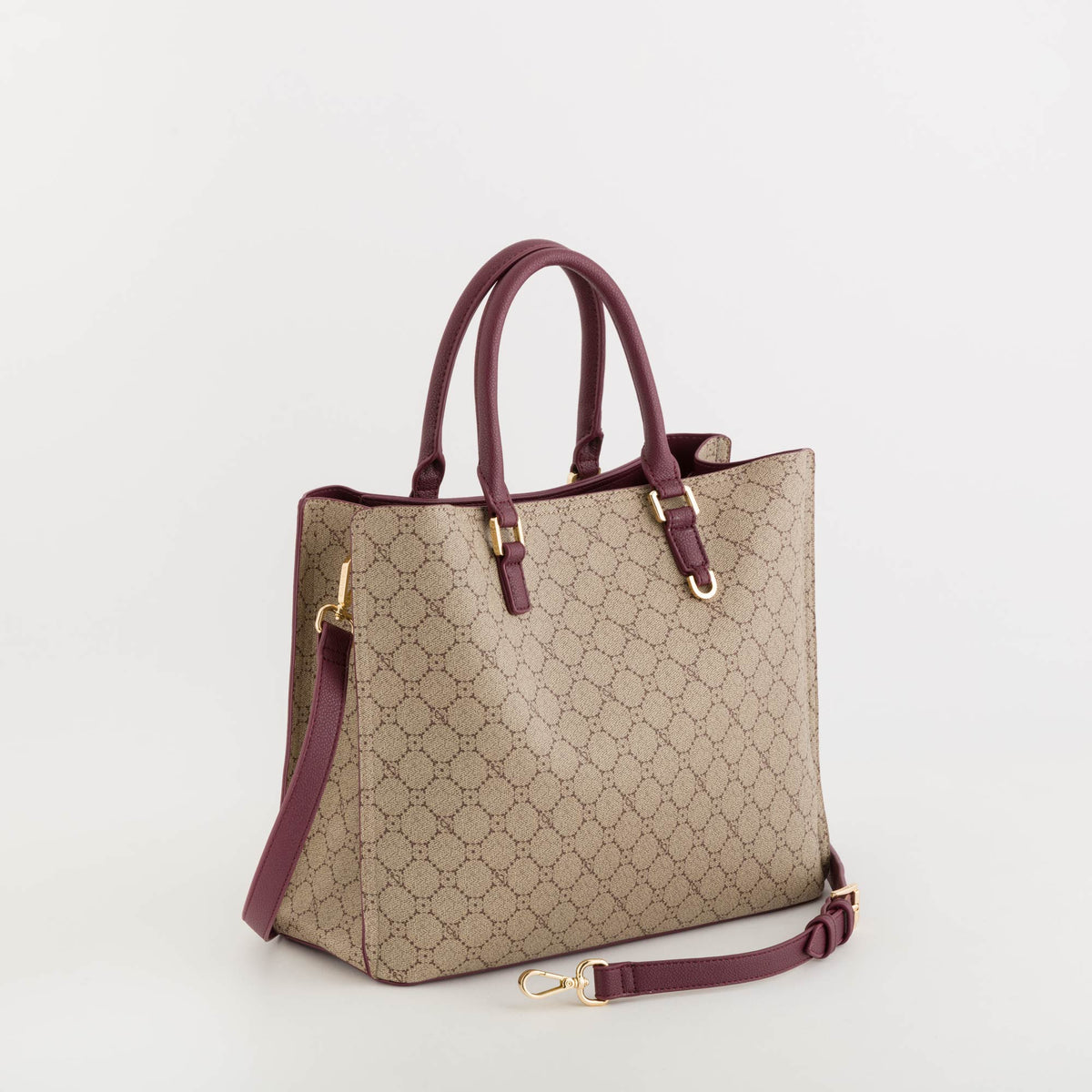 Borsa A Mano Donna - Diana fall Tortora/Vino