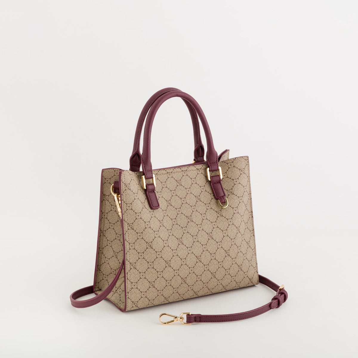 Borsa A Mano Donna - Diana fall Tortora/Vino