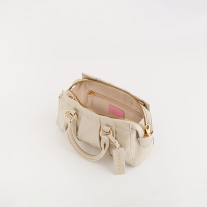 Damenhandtasche - Malila v1 Creme