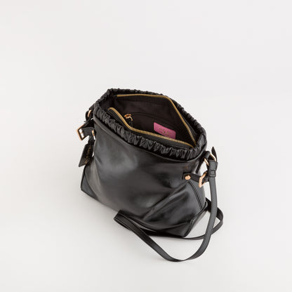 Schultertasche für Damen - Vera Schwarz