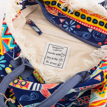 Shopping Donna - Tara v5 Blu/Multicolore