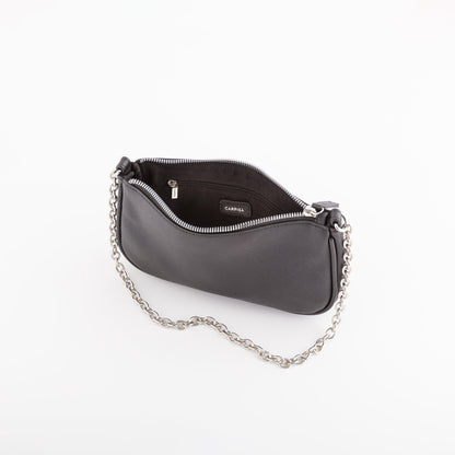 Tracollina + pochette - Trevis bags Nero