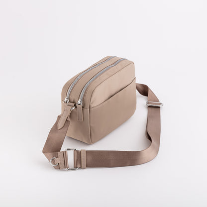 Bolso de hombro para mujer - Bolsos Trevis Gris paloma claro