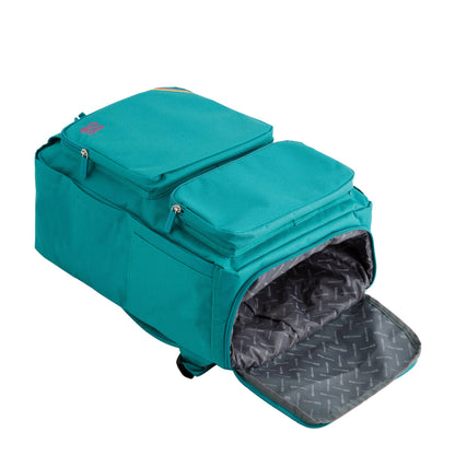 Backpack - Split colors Verde Smeraldo