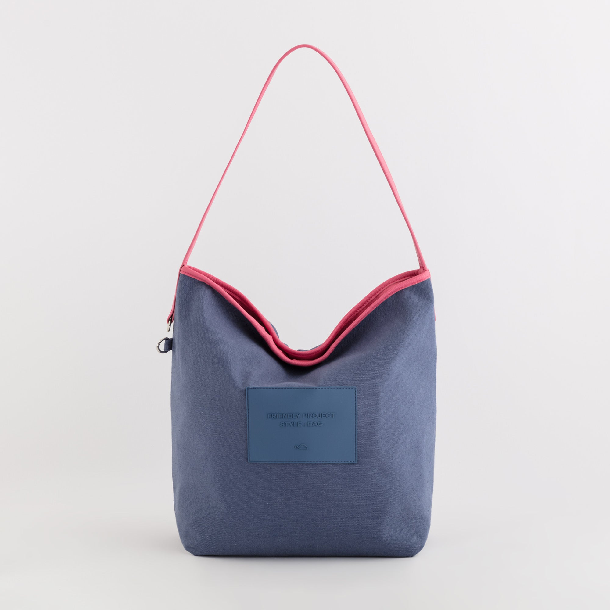 Bolsa reversible - Agradable doble ramillete Frambuesa/Laguna