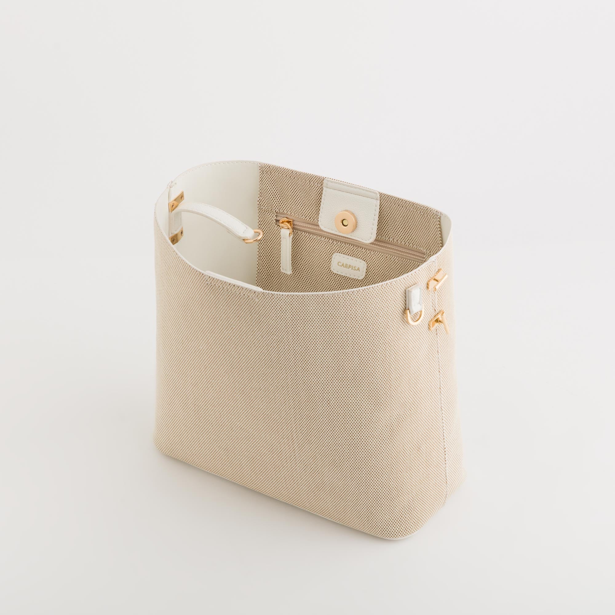 Sac pour femme - Calla Naturel/Blanc