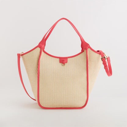Shopping Donna - Euthalia Naturale/Rosso Corallo