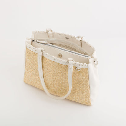 Damen-Shopping - Kerria Natur/Weiß