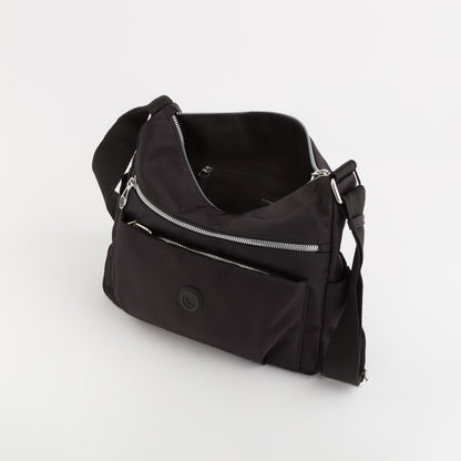 Schultertasche für Damen - Antwerp Schwarz