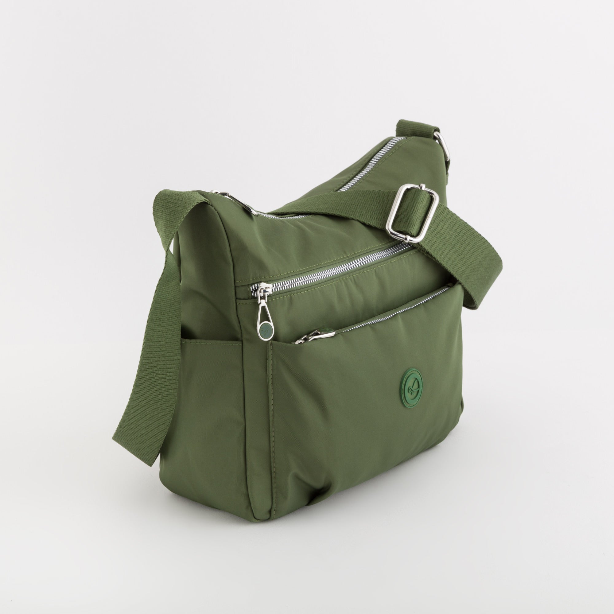 Schultertasche für Damen - Antwerp Militärgrün