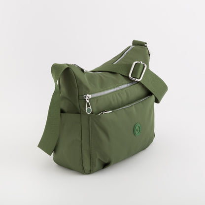Schultertasche für Damen - Antwerp Militärgrün