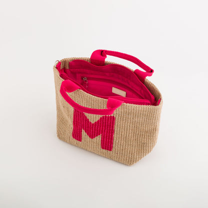 Borsa A Mano Donna - Zante Naturale/Azalea