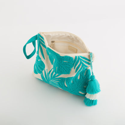 Handtasche - Serifo v1 Natur/Aquamarin