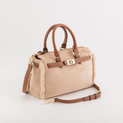 Borsa A Mano Donna - La salle Beige