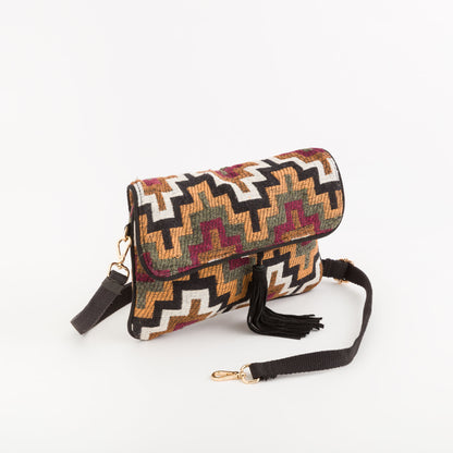 Pattina-Pochette Donna - Aura Nero/Multicolore