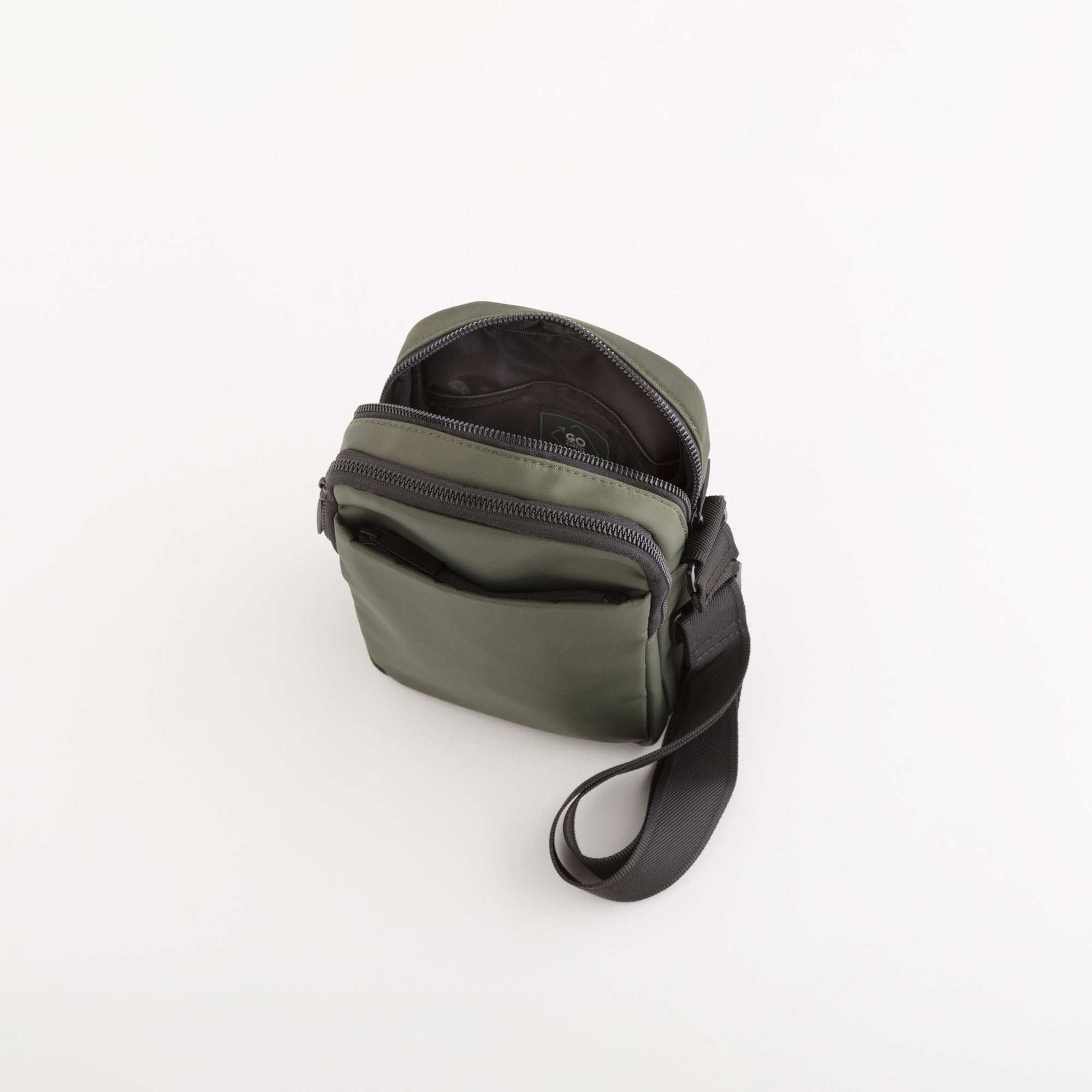 Sac à bandoulière pour homme - i-AM pro Vert militaire