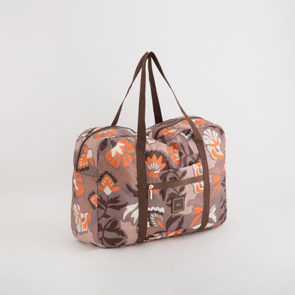 Sac de voyage pliable pour femmes - New gaia pliable Tortora/Multicolore