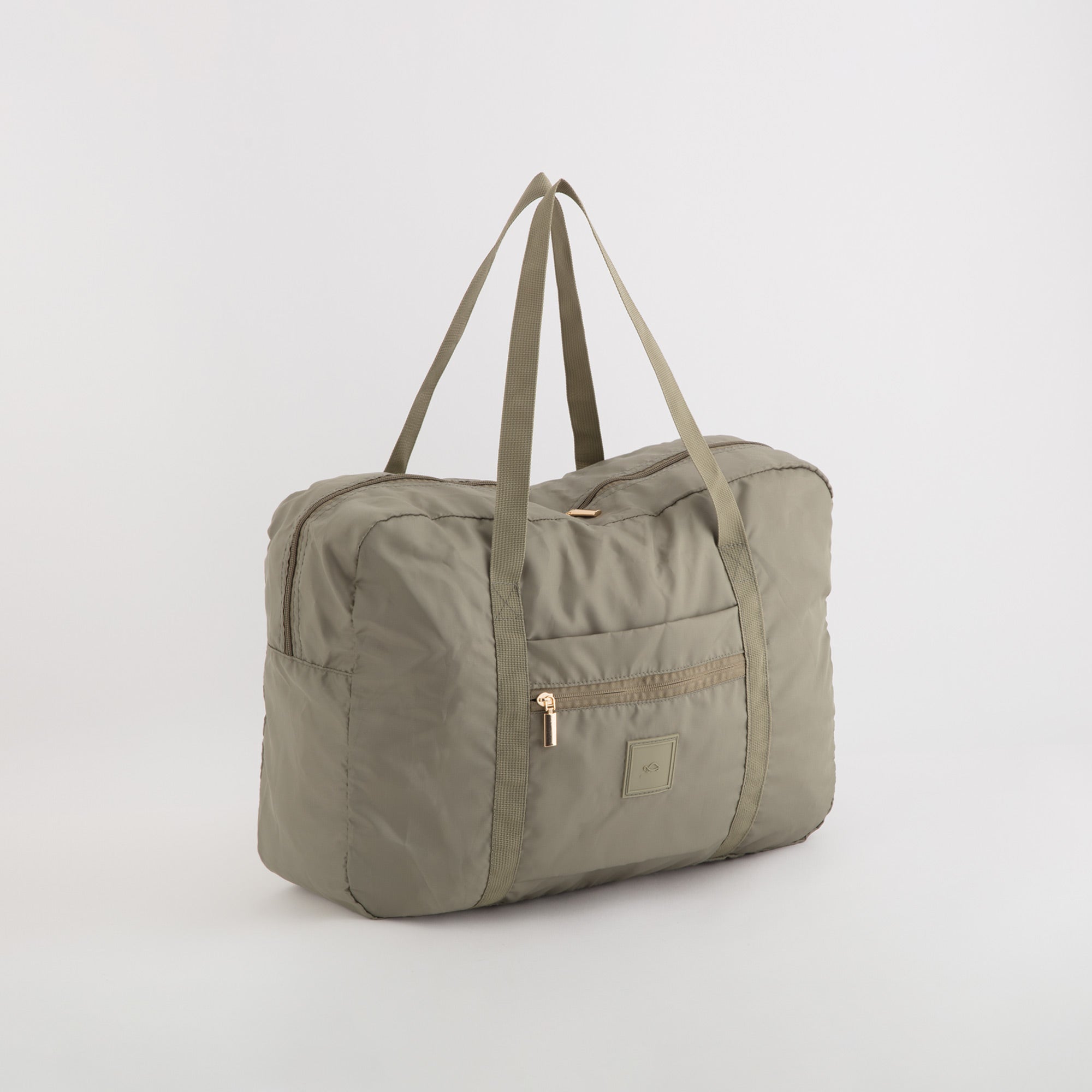 Women's Foldable Duffle Bag - New gaia foldable Lichen Green