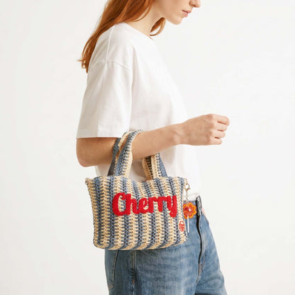Women's Handbag - Juicy Chupa Chups Denim Blue/Multicolor
