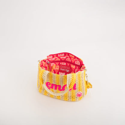 Women's Handbag - Juicy Chupa Chups Yellow/Multicolor