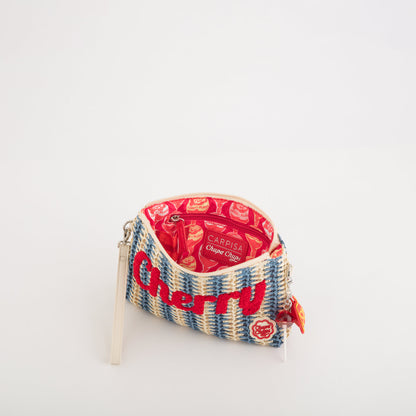 Women's Shoulder Bag - Juicy Chupa Chups Denim Blue/Multicolor