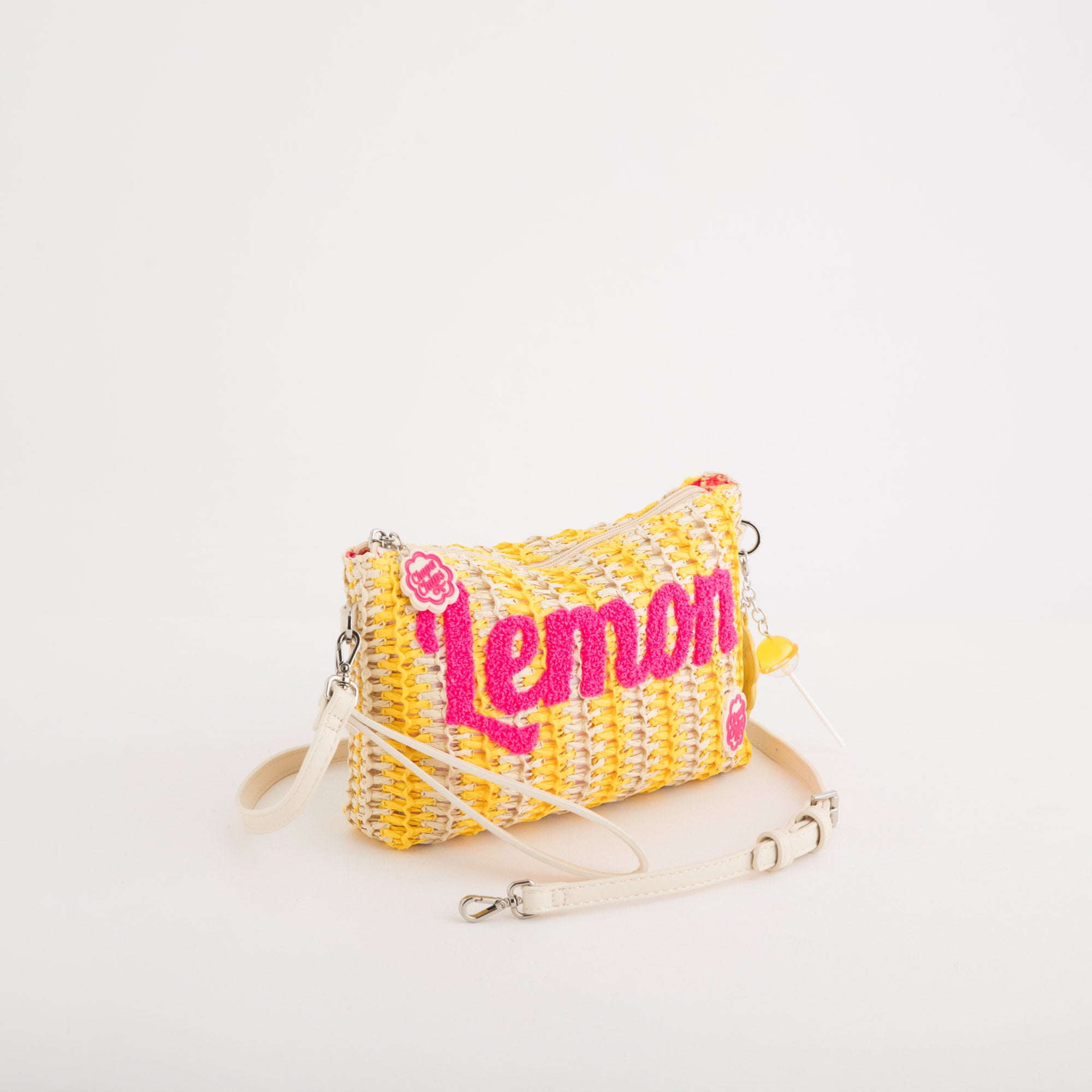 Women's Shoulder Bag - Juicy Chupa Chups Yellow/Multicolor