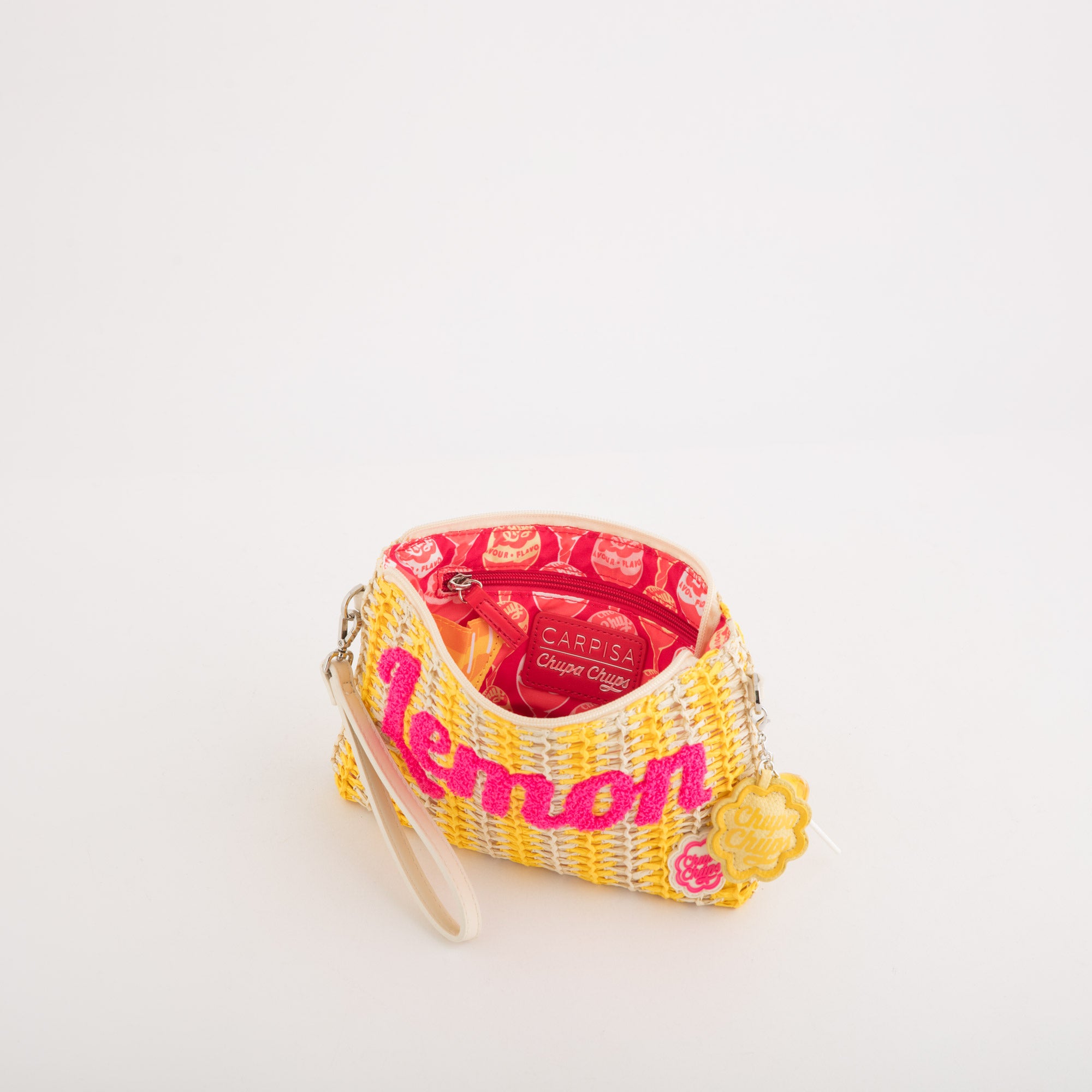 Women's Shoulder Bag - Juicy Chupa Chups Yellow/Multicolor