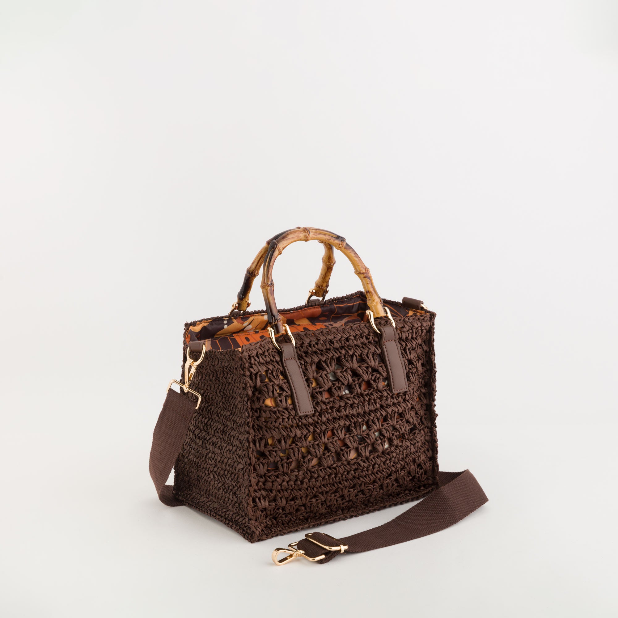 Women's Handbag - Kruger Mocha Brown
