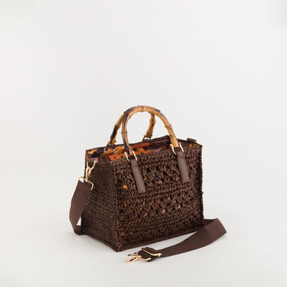 Women's Handbag - Kruger Mocha Brown