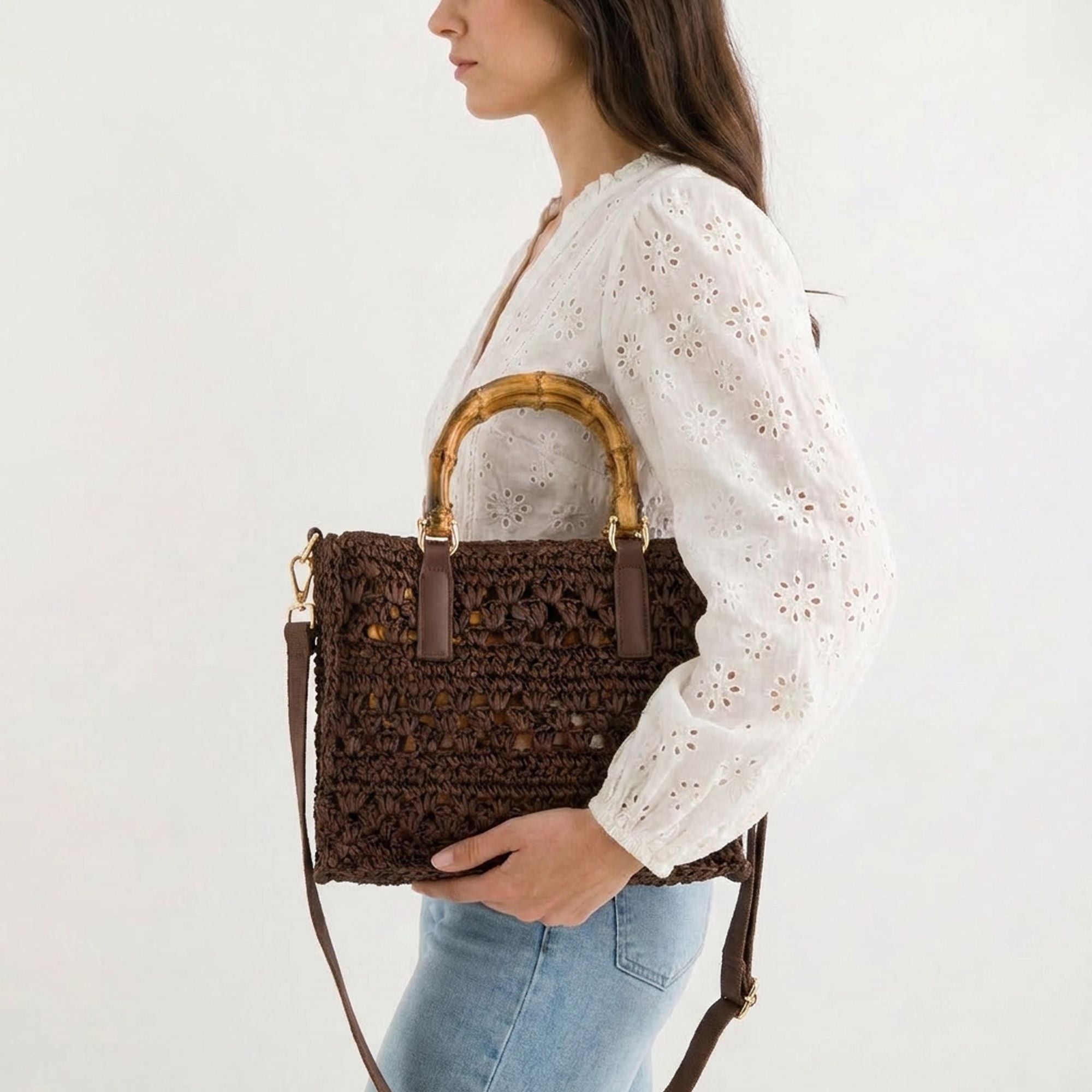 Women's Handbag - Kruger Mocha Brown