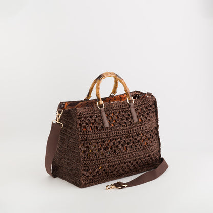 Women's Handbag - Kruger Mocha Brown