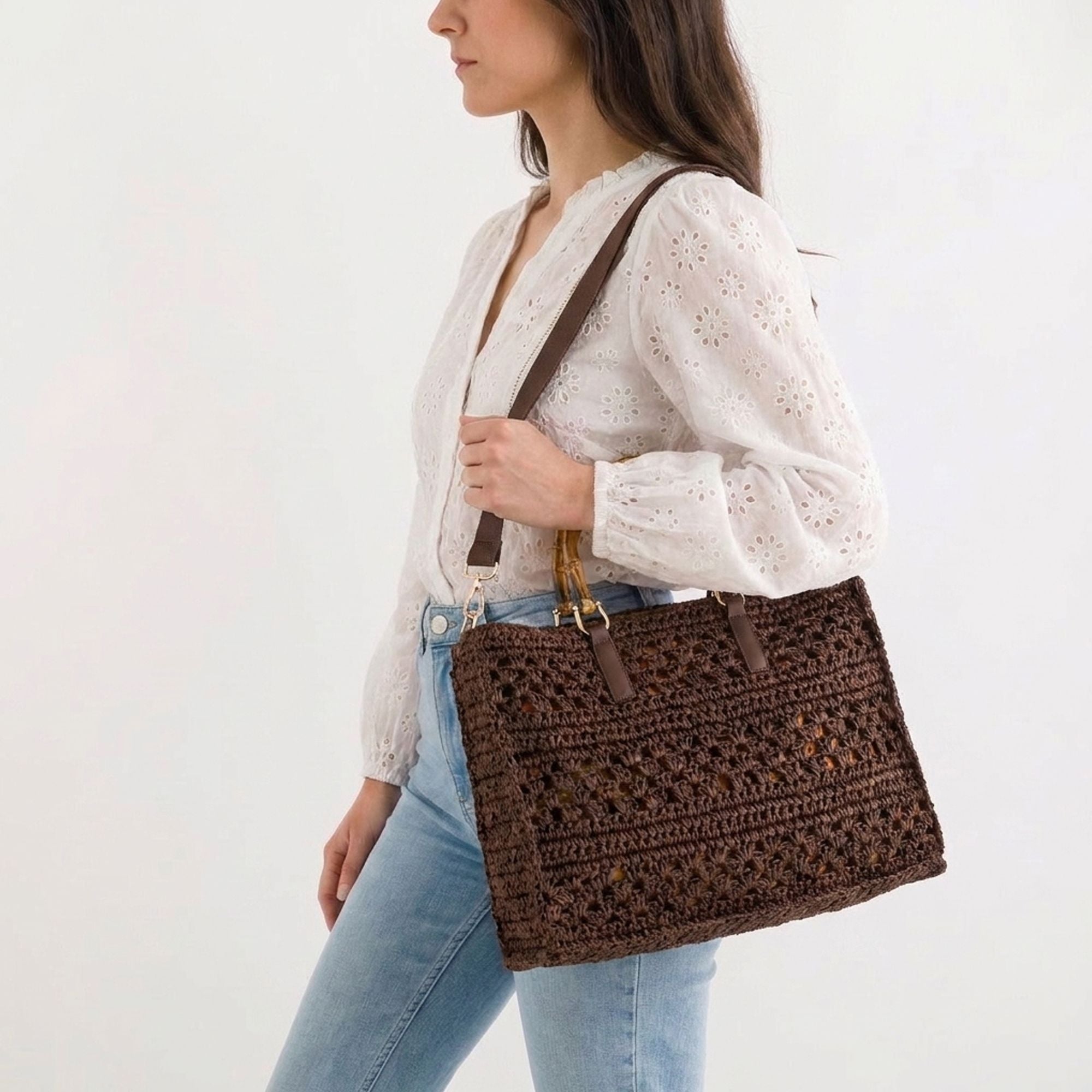Women's Handbag - Kruger Mocha Brown