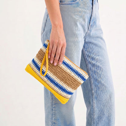 Pochette - Amboseli v1 Jaune Citron Multi
